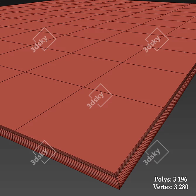 Boro 10 Rugs Collection 3D model image 3
