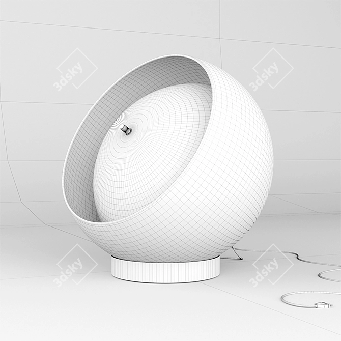 Elegant Eclipsed Illumination 3D model image 3