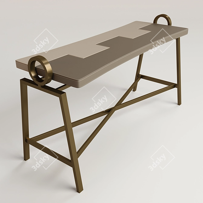 Elegant Atlantique Console: Perfect for Any Space! 3D model image 1