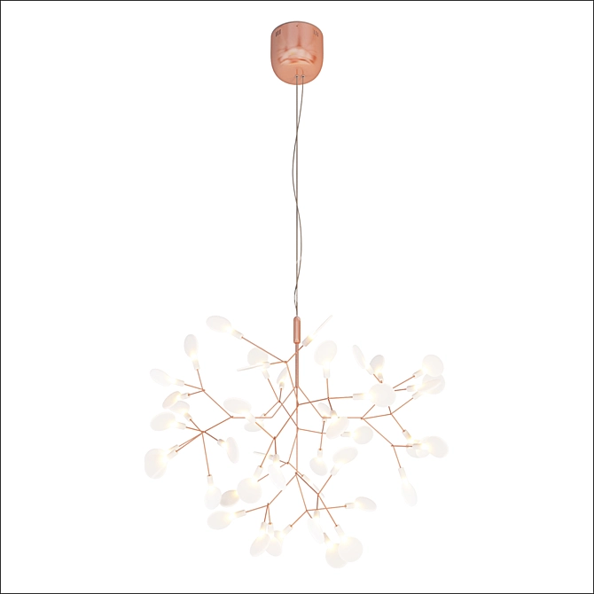 Moooi Heracleum D72 Chandelier 3D model image 1