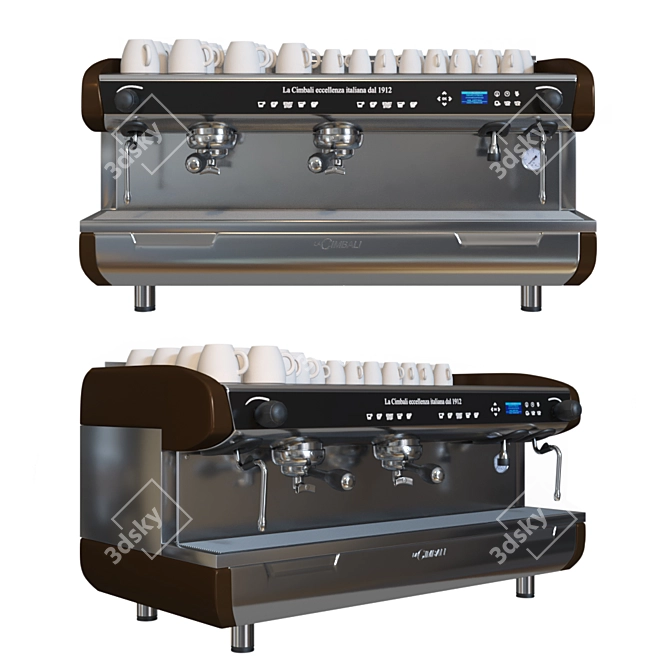 La Cimbali M34 Selectron Coffee Machine 3D model image 1