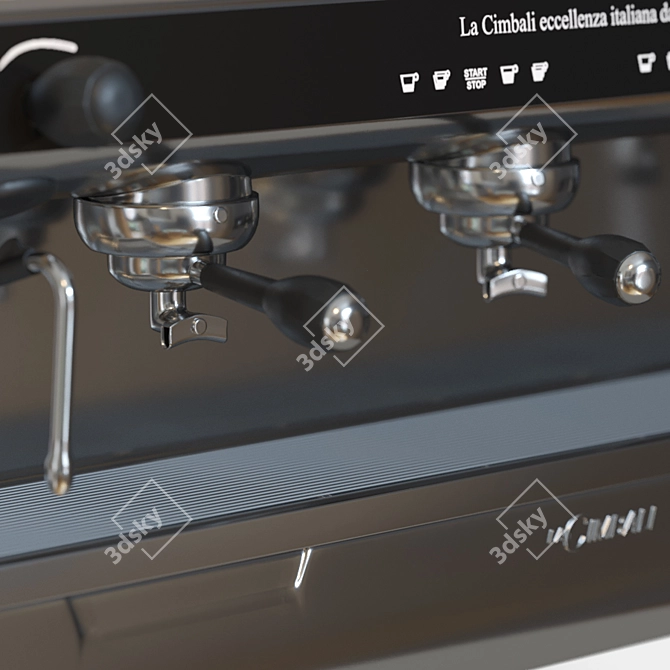 La Cimbali M34 Selectron Coffee Machine 3D model image 2