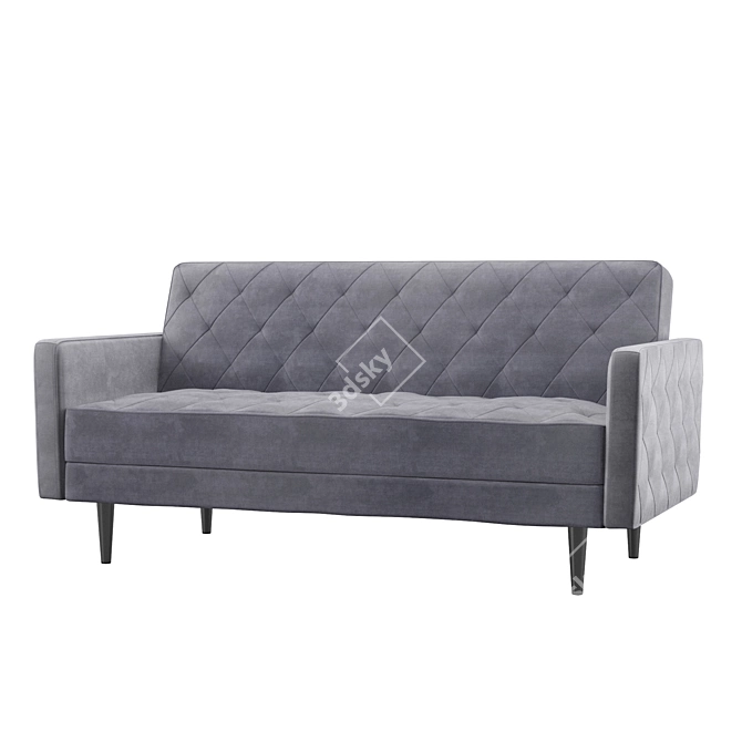 Cozy Modern Sofa 3D model image 1