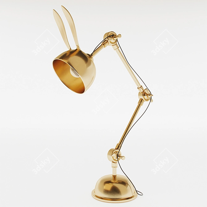 Emily & Meritt Bunny Lamp 3D model image 1