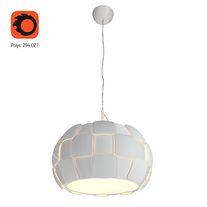 Divinare Beata Pendant Light 3D model image 1