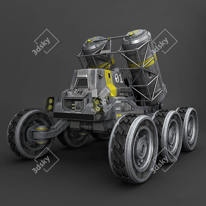 Cosmo Rover: Ultimate Competition Companion 3D model image 1