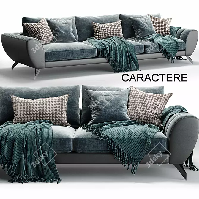 Modern Elegance by Sacha: Roche Bobois CARACTERE 3D model image 1