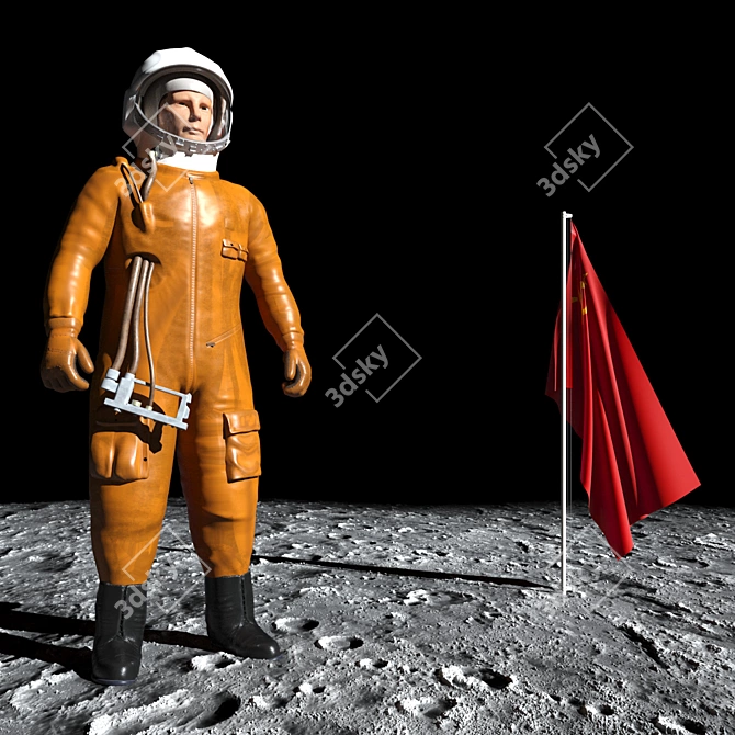 Soviet Moon Mission Success! 3D model image 2