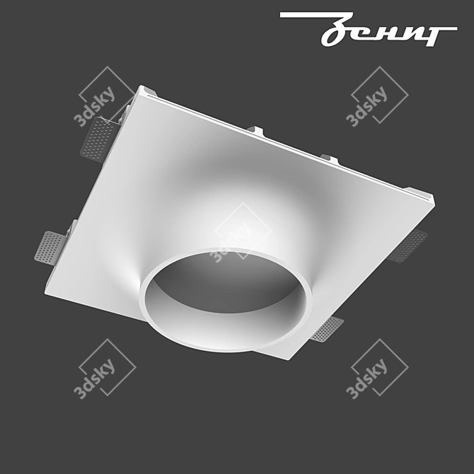 Zenit STP Inbuilt Gypsum Light 3D model image 2