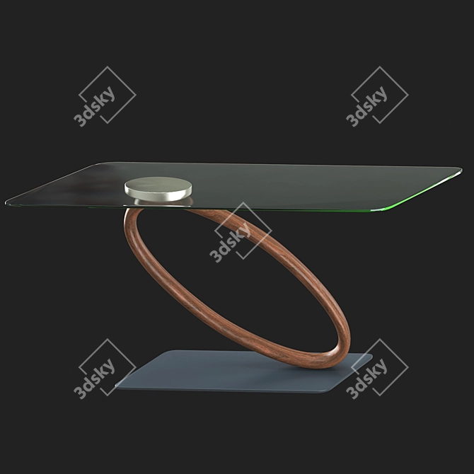 Modern Console Table Tour 3D model image 1