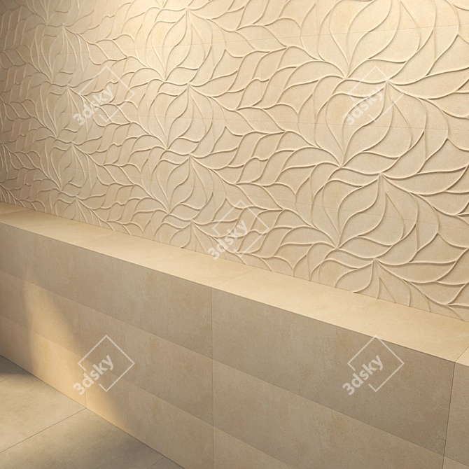 Elegant Nuez Collection - Azulejos Benadresa 3D model image 1