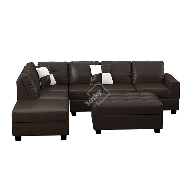 Cozy Modern Gray Sofa
Stylish Russian Sofa Design
Comfortable Versatile Sofa
Elegant Contemporary Sofa
Lux 3D model image 2