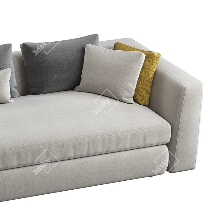 Elevate Comfort with Sofa Otium 3D model image 2