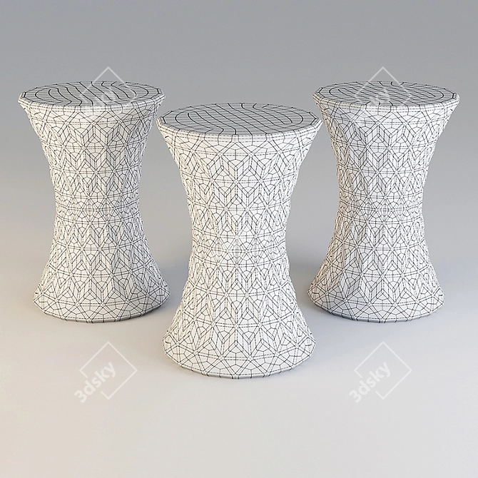 Kartell Stone Coffee Table 3D model image 2