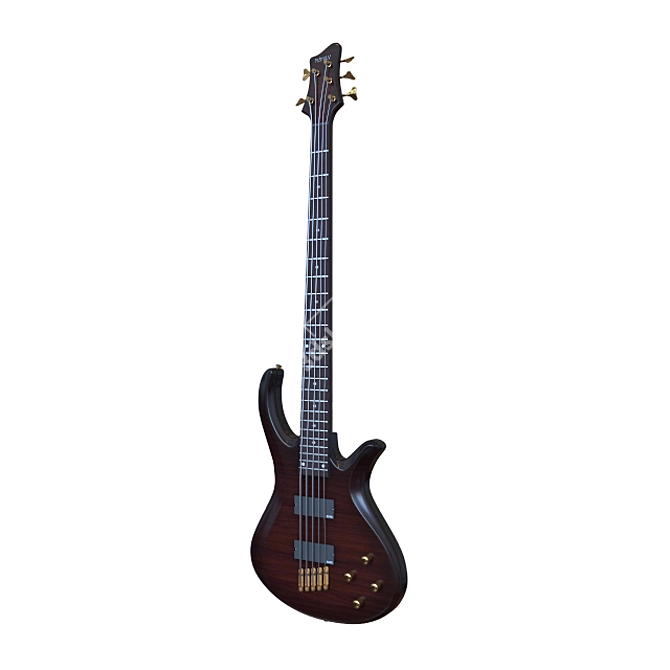 Schecter Riot-5 Bch: Powerful 5-String Bass 3D model image 1