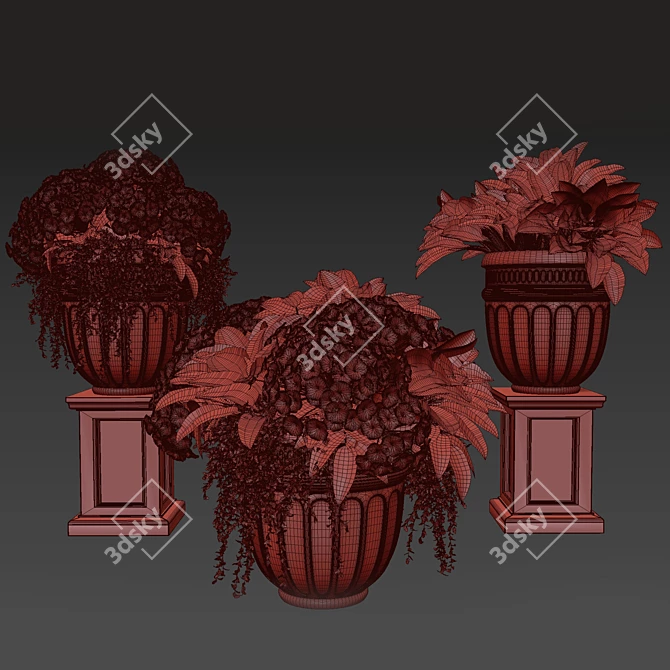 'Mixed Greenery Collection' 3D model image 3