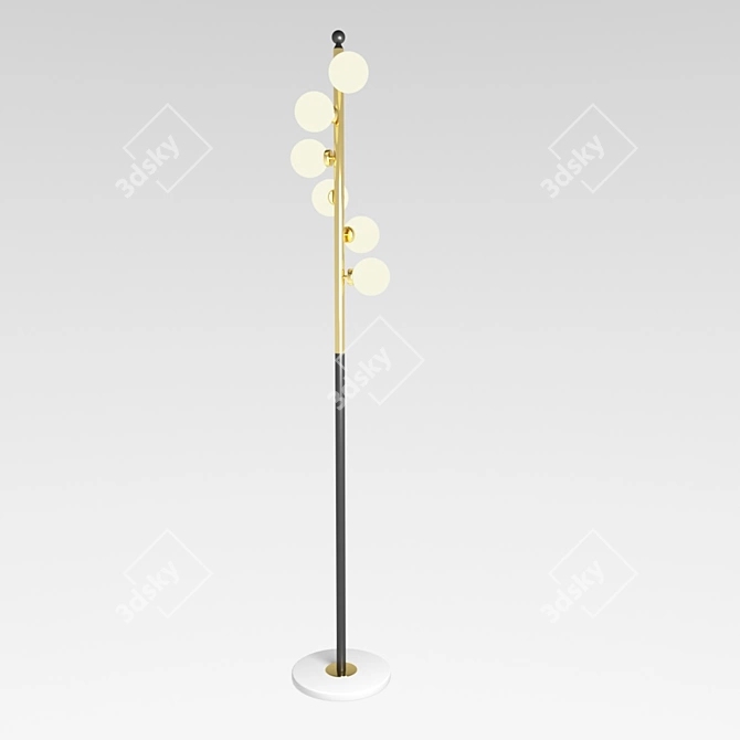 Inodesign Loft Floor Lamp - Bold and Beautiful 3D model image 1