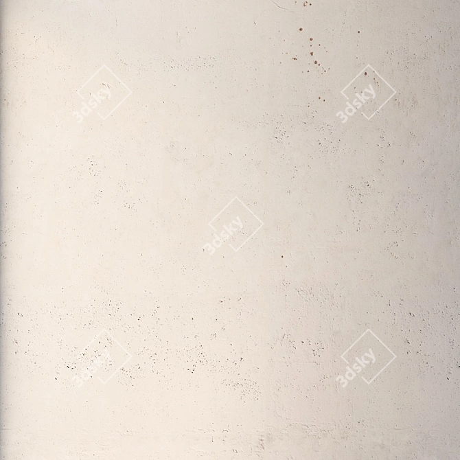 High Detail Seamless Plaster 3D model image 3