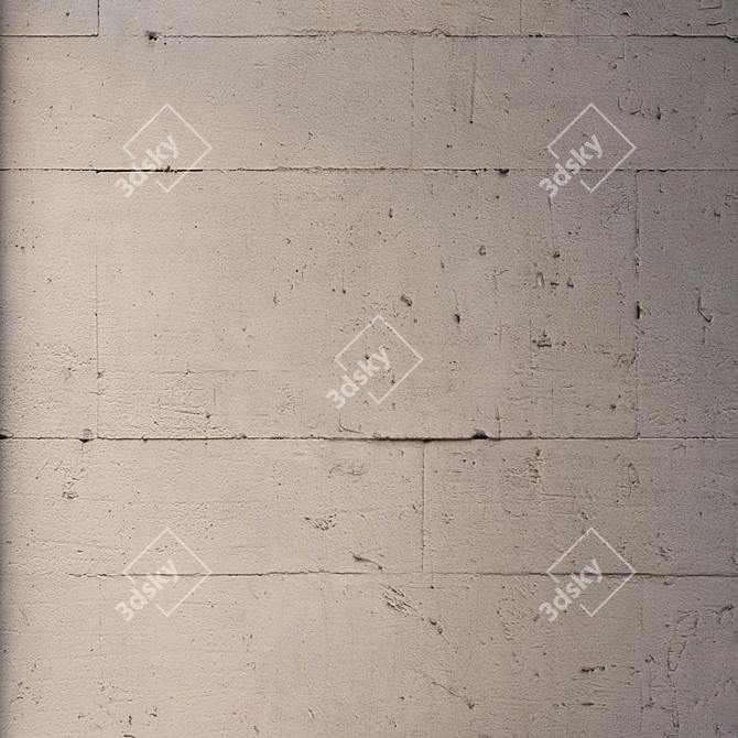 Seamless Concrete Texture 3D model image 3