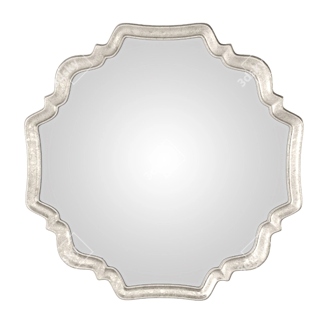 Emilia Star Mirror: Handcrafted Elegance 3D model image 3