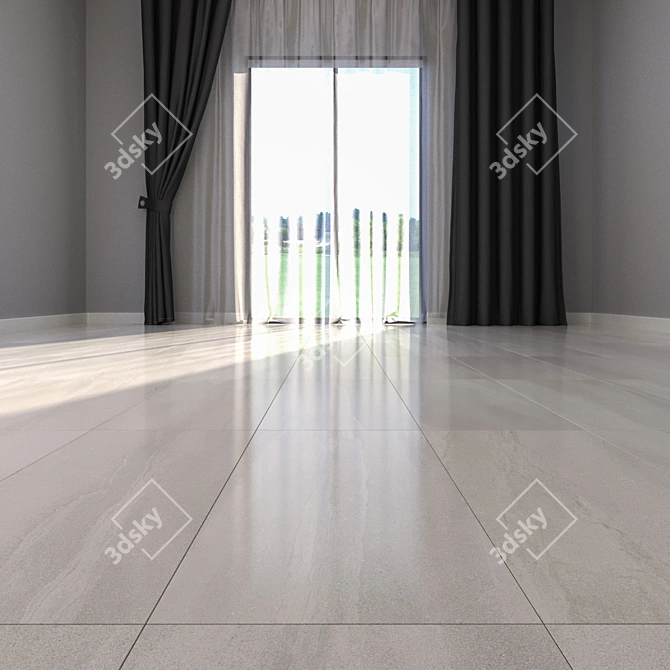 Elegant Marble Floor Collection 3D model image 3