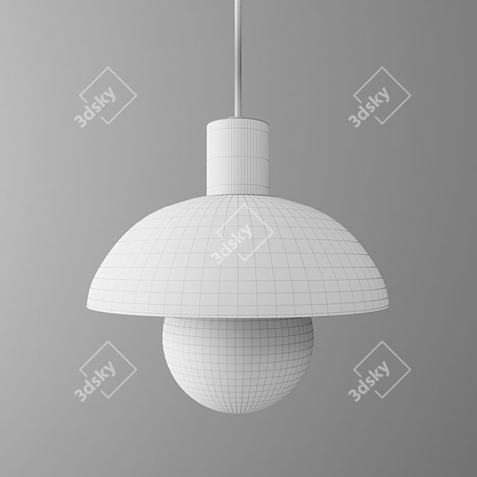 Stylish Mitzi Kyla Pendant - Elevate your space with this chic pendant 3D model image 2