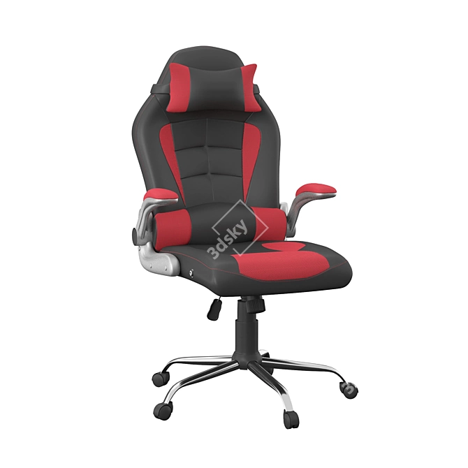 Epic Comfort Gaming Chair 3D model image 2