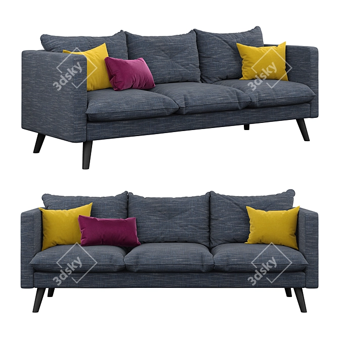 Elegant Anabey 2016 Sofa 3D model image 1