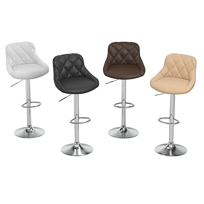 Modern Design Bar Stools - BETINA 3D model image 2