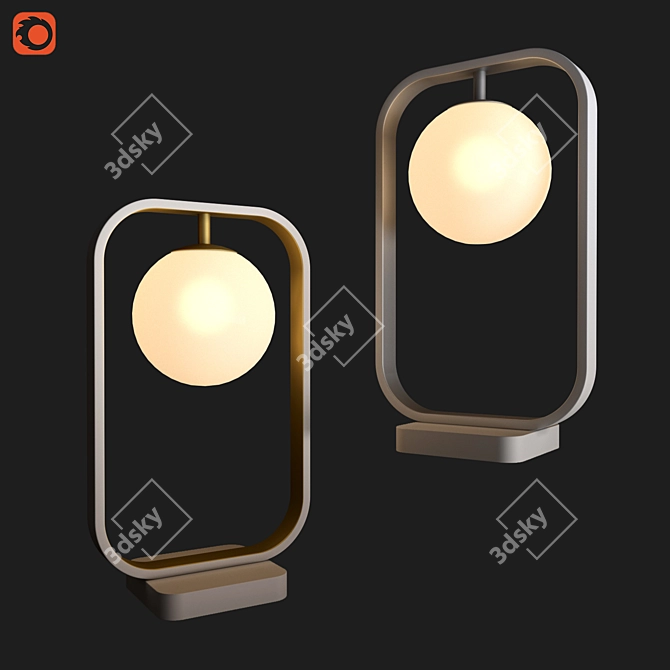 Elegant Maytoni Avola Table Lamp 3D model image 1