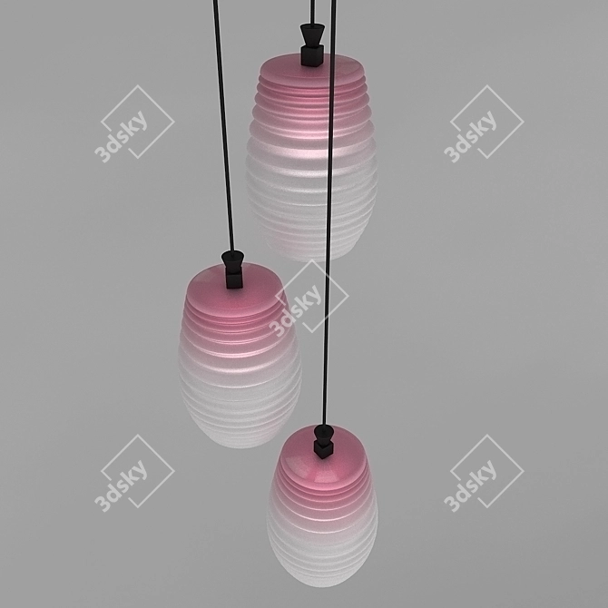 Corona Ceiling Light: Enhance Your Space 3D model image 2