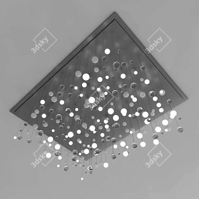 Corona Ceiling Light - FBX File 3D model image 2