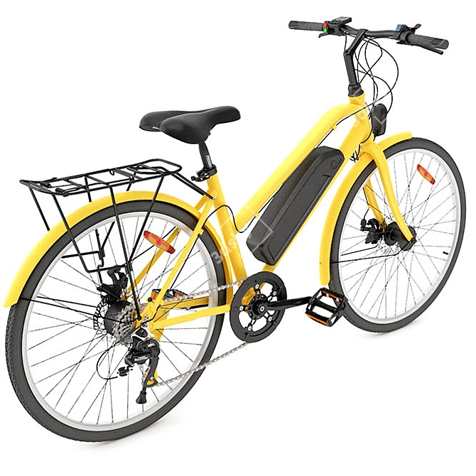 Elevate Your Ride with Electric Bike 3D model image 2