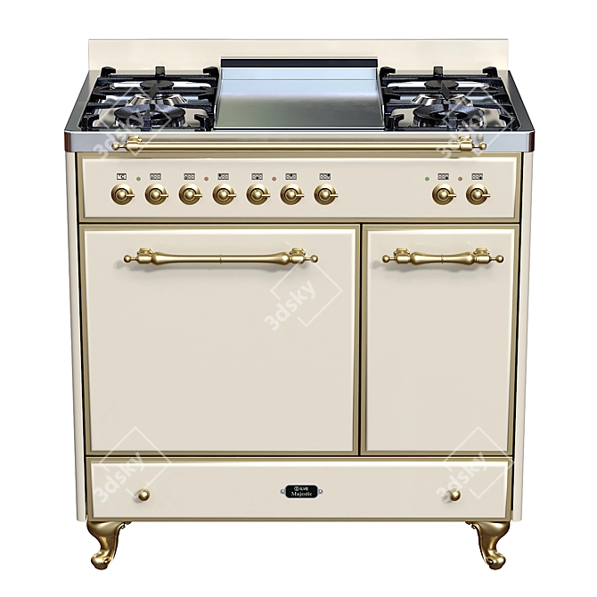 Ilve Majestic Kitchen Stove - 2015 Model 3D model image 2