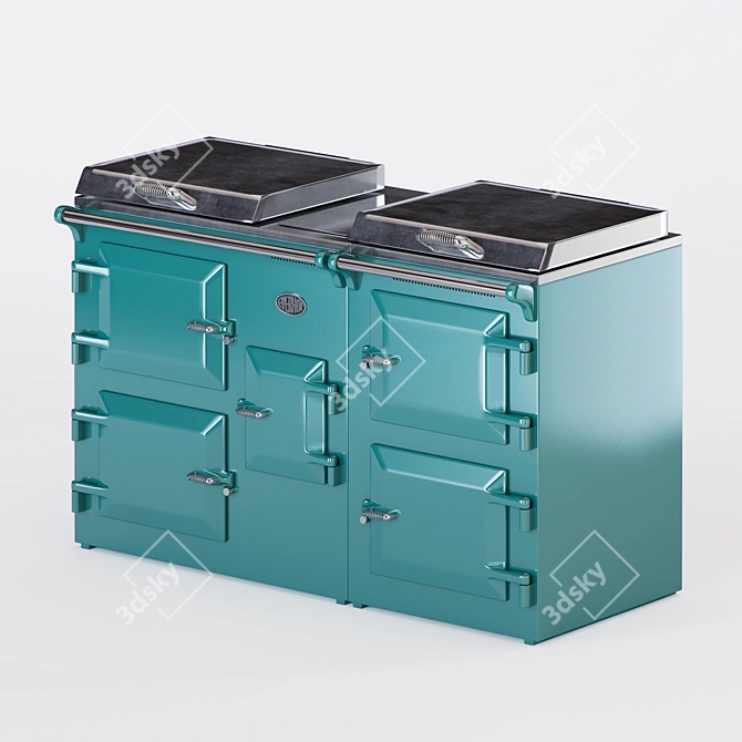 EVERHOT 150 Cooker: Reliable and Stylish 3D model image 1