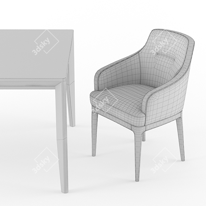 Elegant Tosconova Mia Club Set 3D model image 3