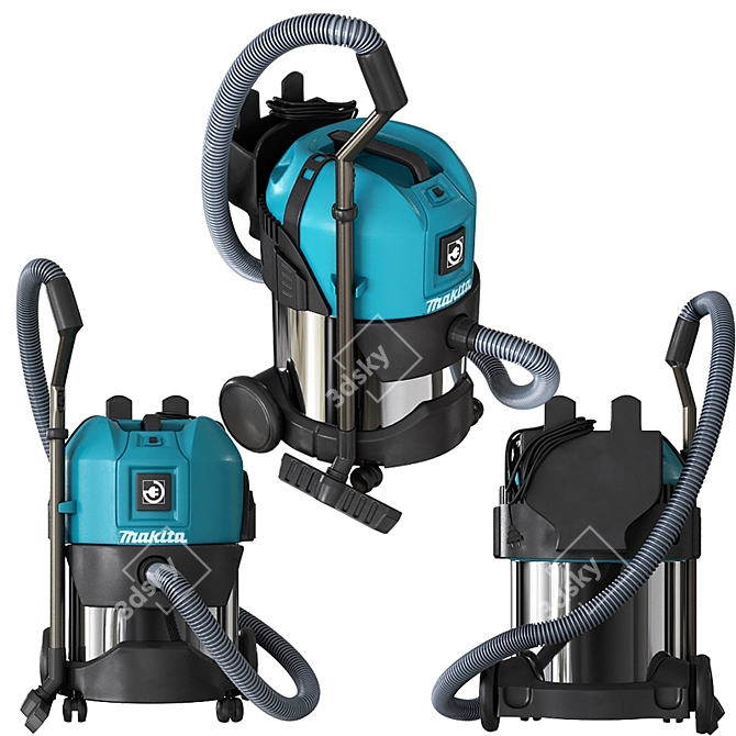 Makita Cordless Vacuum 3D model image 1