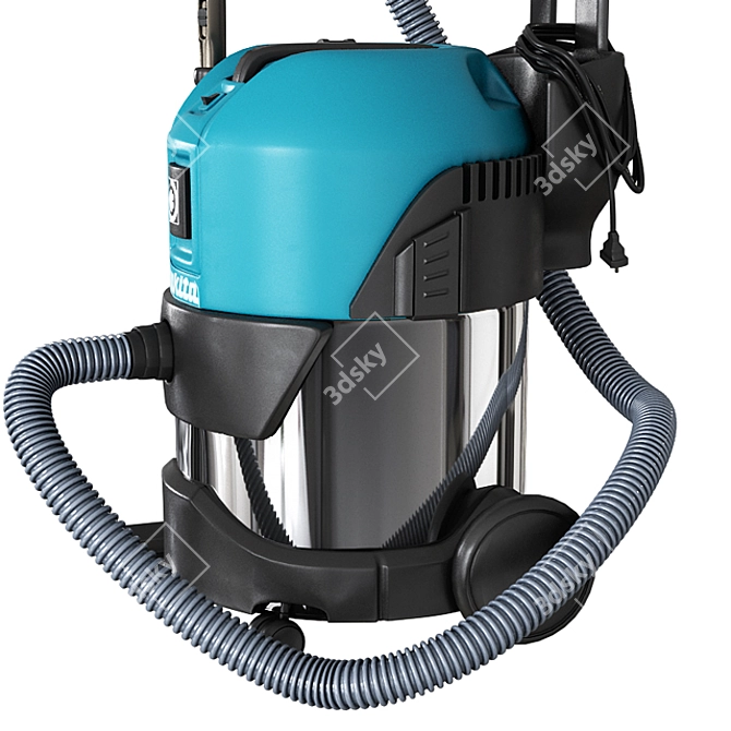 Makita Cordless Vacuum 3D model image 2