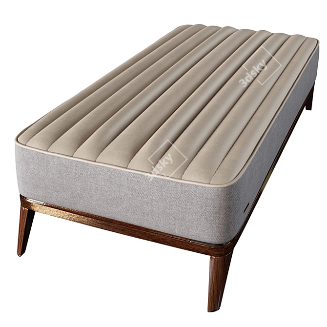 Luxurious Visionnaire Blondie Bench: Stylish Design, Premium Quality 3D model image 1