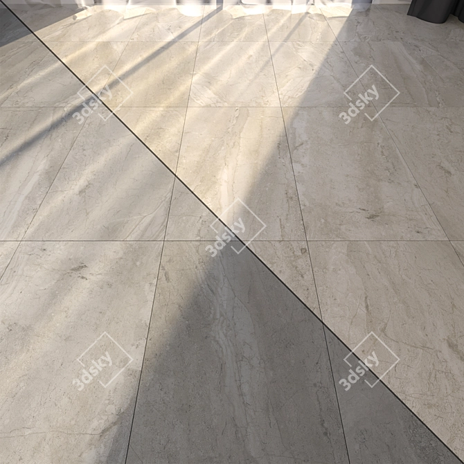 Premium Marble Floor Set 3D model image 1
