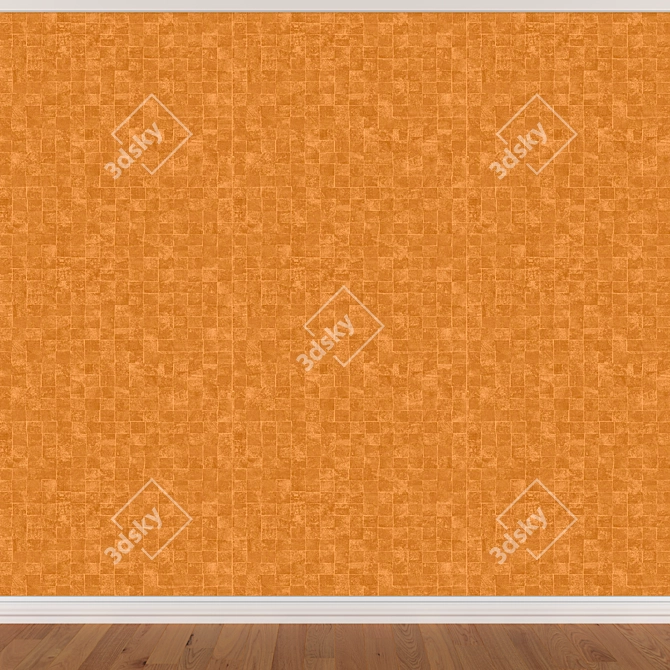 Seamless Wallpaper Set (3 Colors) 3D model image 2