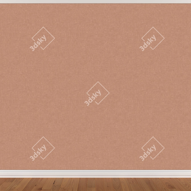 Seamless Wallpapers Set: 3 Colors 3D model image 3