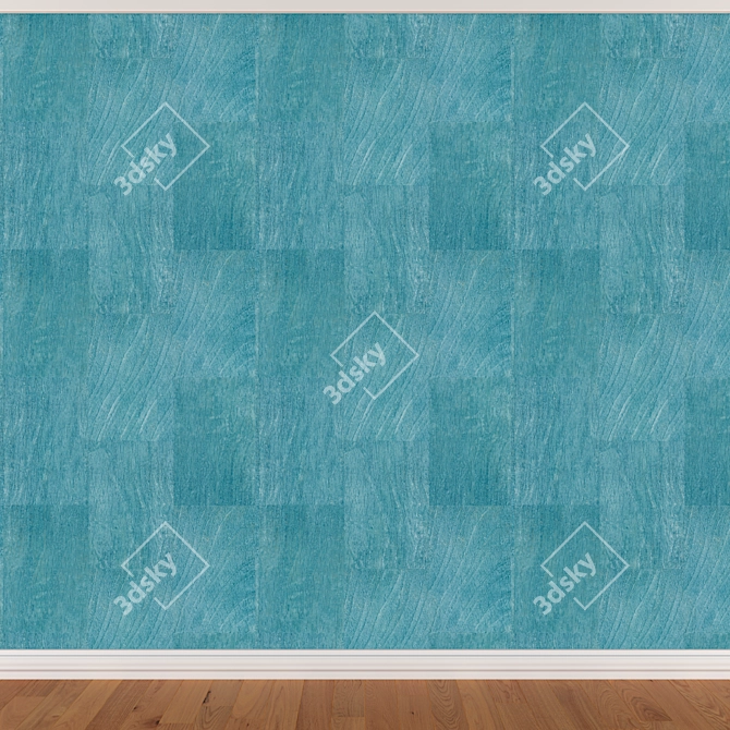 Seamless Wallpapers Set in 3 Colors 3D model image 2