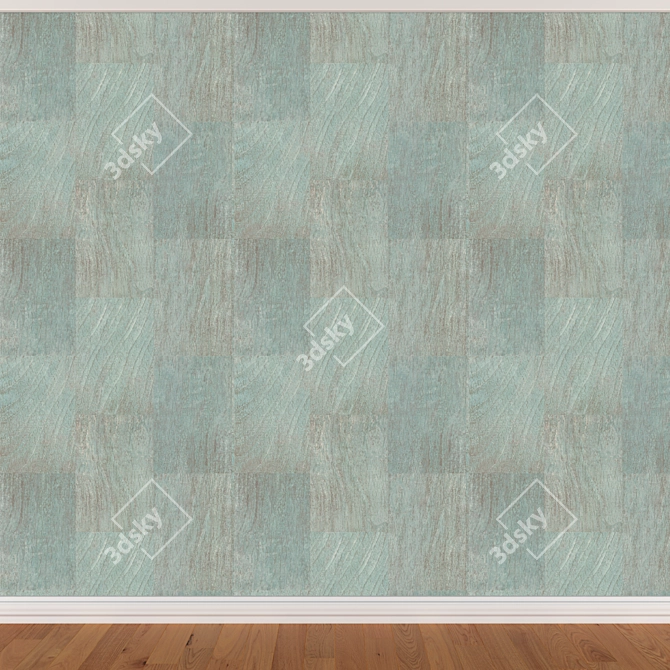 Seamless Wallpapers Set in 3 Colors 3D model image 3