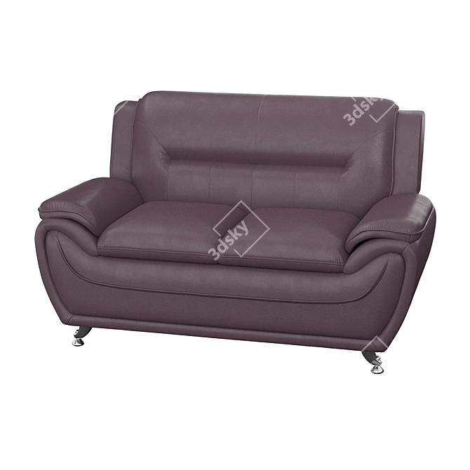 Cozy Comfort Sofa 3D model image 1