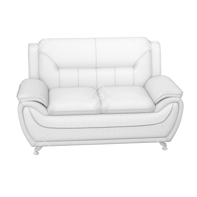 Cozy Comfort Sofa 3D model image 3