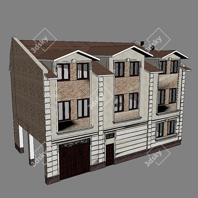 Title: Spacious Plot for Your Dream House 3D model image 3