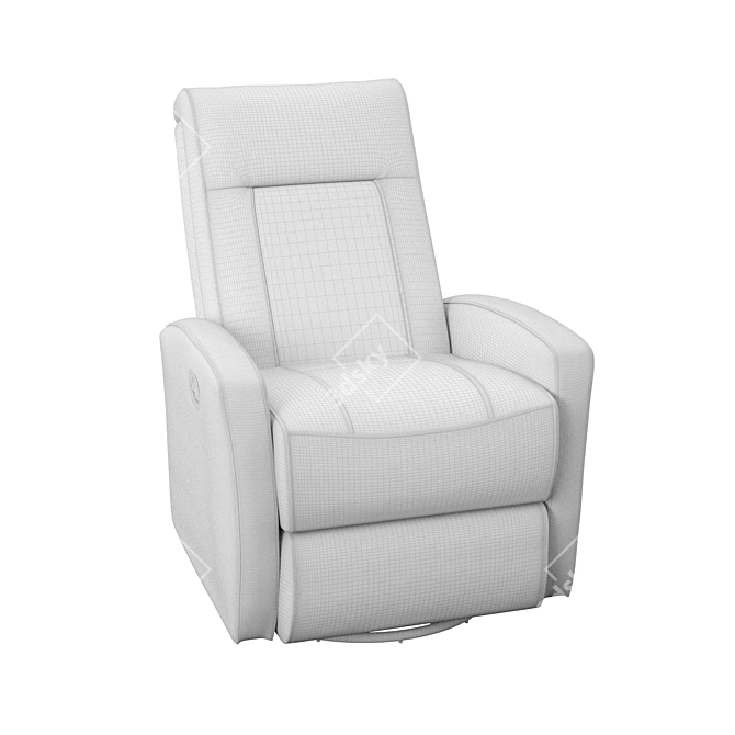 ErgoComfort Recliners - Ultimate Comfort 3D model image 3