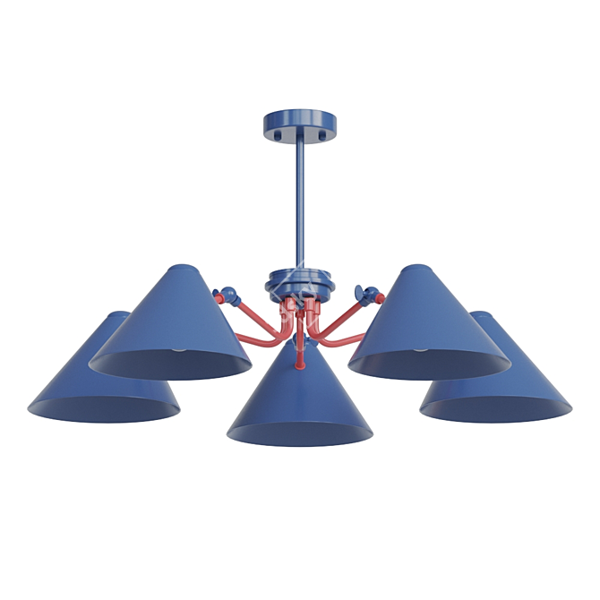 MW-Light Chile 711010905: Stylish Ceiling Pendant with FBX and V-Ray Compatibility 3D model image 1