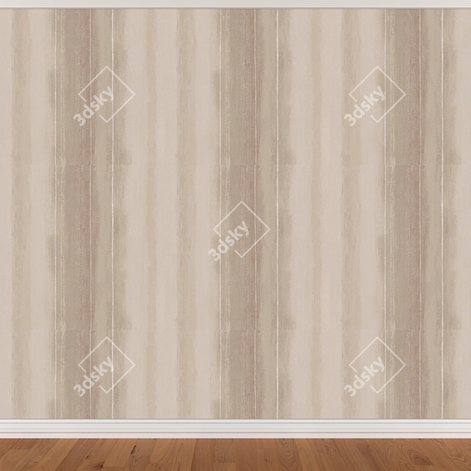 Seamless Wallpaper Set (3 Colors) 3D model image 3